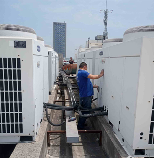 江津中央空调制热和不制冷系统维修方法